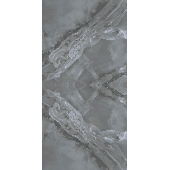Керамогранит Marea Dark Grey Book Match Parlak Nano Rectified 120x240