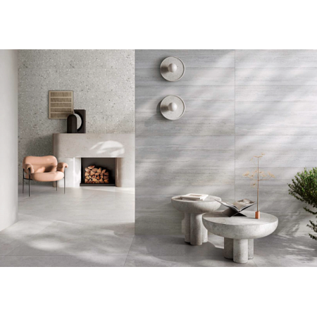 Керамогранит K948098R0001VTER StoneS Терра Кремовый Матовый R10А Рельеф 60x120