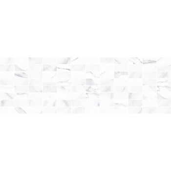 Мозаика MM60126 Декор мозаичный Lord белый 20х60
