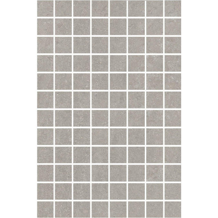 Плитка MM8343 Декор Матрикс мозаичный серый 20х30