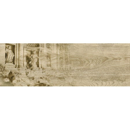 Керамогранит Italian Wood Beige Декор GT-250/d01 20х60 (микс)