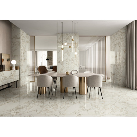 Керамогранит 610010001921 Charme Deluxe Арабескато Уайт Нат Рет 80x160