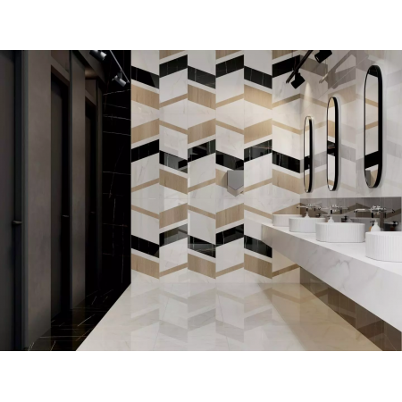 Плитка ID130 Декор Бертран 2 микс 40x120