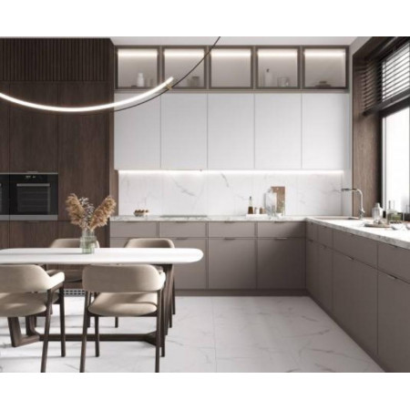 Керамогранит Mars grey белый матовый 60x120