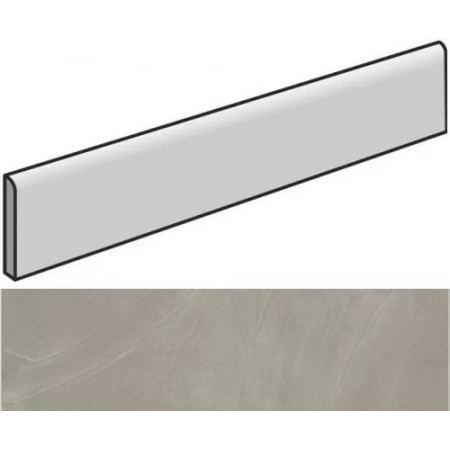 Керамогранит 610130005307 Continuum Iron Battiscopa 7.2x60