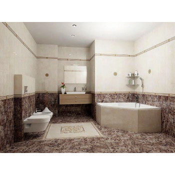 Плитка Бордюр Illyria mosaic 7,5x25