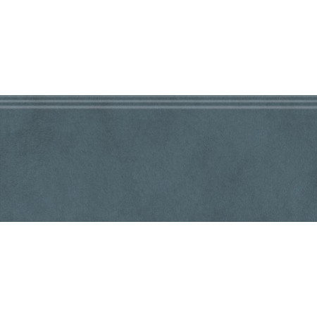 Плитка FMF019R Плинтус Чементо синий тёмный матовый обрезной 30x12