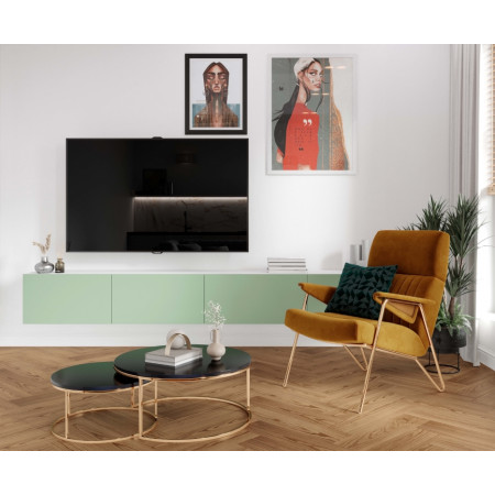 Керамогранит Italo коричневый 14,7х59,4