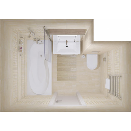 Мозаика Concrete тёмно-серый 30х30