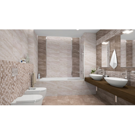 Плитка Pegas коричневый 17-01-15-1177 20х60