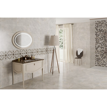 Керамогранит K948256LPR01VTE0 Nuvola плинтус кремовый 7.5х60