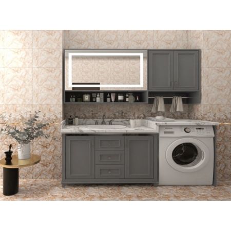 Плитка TP304501BS Нимфа сиреневый ректификат 30x45