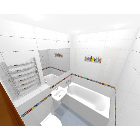 Плитка 5188 N Калейдоскоп бордо 20*20