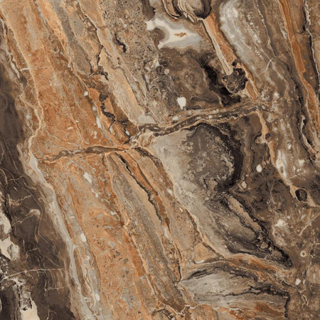 Керамогранит GR104 Richter Brown High glossy 600x600