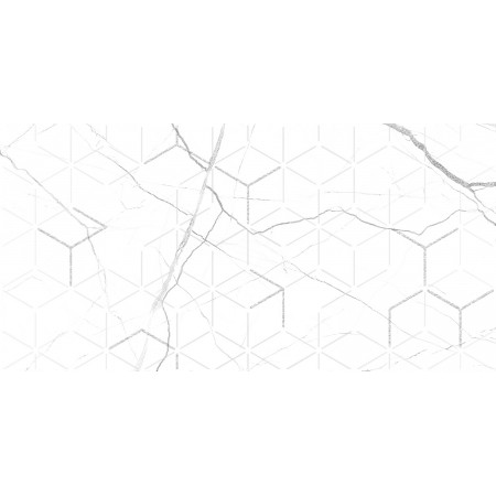 GT124VG Декор кер. Siluet GT Бел. 50*25 _ 1 \7