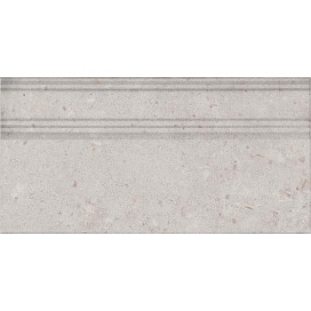 Плитка FME015R Плинтус Риккарди серый светлый матовый обрезной 20x40