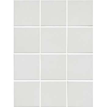 Керамогранит 1332 Агуста белый натуральный (30x40 из 12 частей) 9,8х9,8