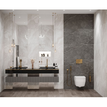 Керамогранит Titan White Cтруктурный 60х60