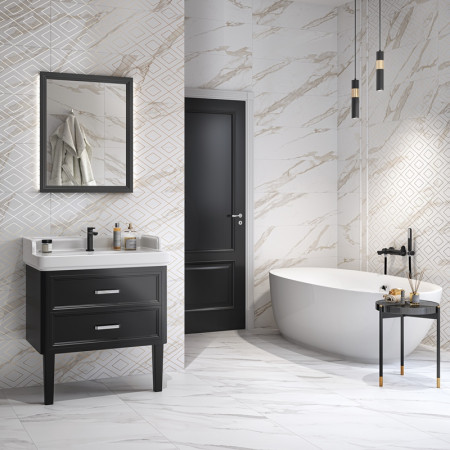 Плитка SPA055R Алентежу белый матовый 30х2,5