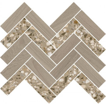 Мозаика T042/SG5269 Монтиони мозаичный коричневый светлый 34x35,5