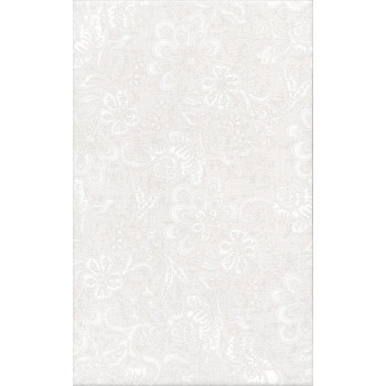 Плитка 6385 Ауленсия серый орнамент 25x40