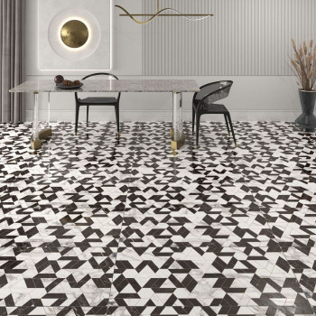 Керамогранит Mosaico Nero Full Lap 60x120