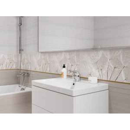 Плитка A15953 Металлический бордюр Metallic золотистый 0,5x75