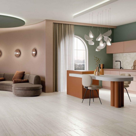 Керамогранит PF60014709 Sensi Roma Ivory Nat Ret 80x80