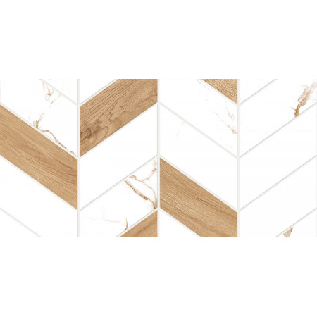 GT128VG Плитка облиц. Marmaris GT Бел. 50*25 геометрия_ 1 \74,25