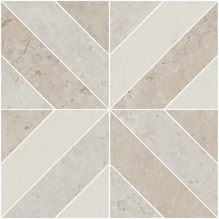 Керамогранит ID125 Декор Про Лаймстоун бежевый матовый 60х60