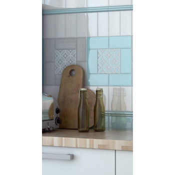 Плитка 16028 Мурано белый 7,4х15