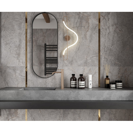 Керамогранит Carved River Gray Карвинг 60х120