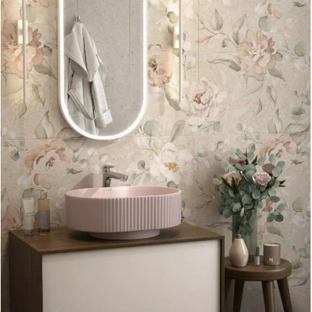 Ступени SG653720R/GCF Риккарди серый светлый матовый 33x60