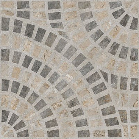Керамогранит K949793LPR01VTE0 Marble-Beton Декор Круговой Темный 60x60