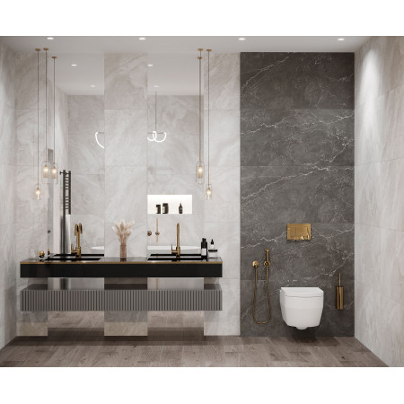 Керамогранит Titan White Cтруктурный 60х120