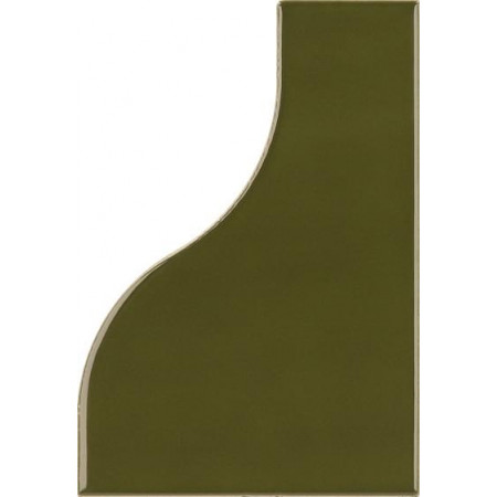 Плитка 28850 Curve Garden Green Gloss 8,3x12