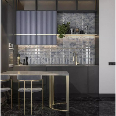 Плитка OS/C275/19077 Сеттиньяно зеленый глянцевый 9,9x20