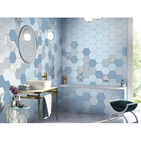 Плитка 24006 Аньет голубой 20*23.1