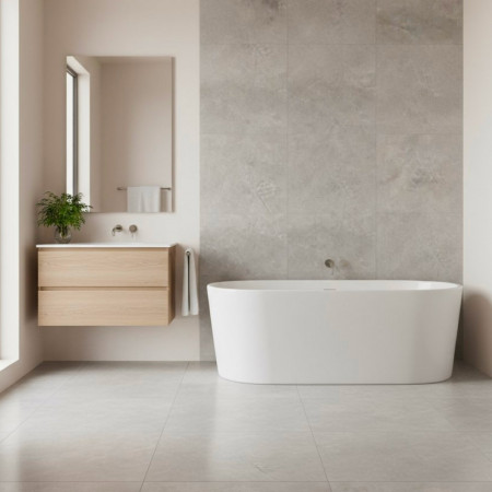 Керамогранит CTM_PT715DL17 gray GLOSSY 750х1500х9,5 мм (2,25 м2/упак)