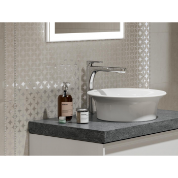 Плитка PFE033 Карандаш Туф бежевый светлый глянцевый 20х2