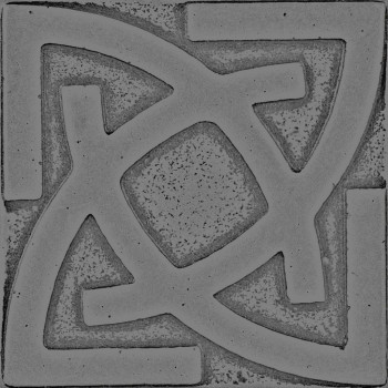 Керамогранит K076622 Enigma уголок серебряный 5x5