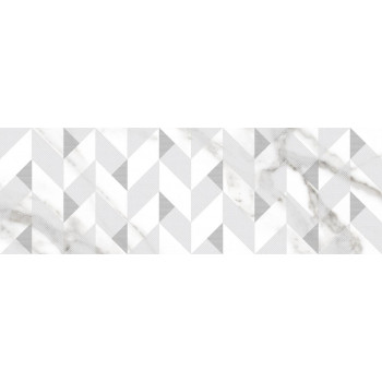 Плитка Декор Granada белый 25х75