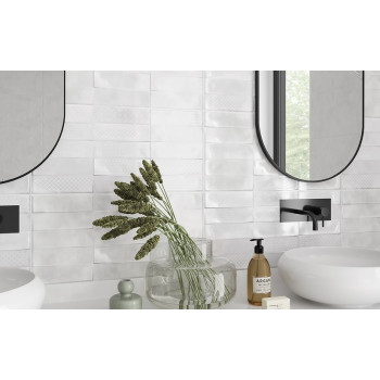 Плитка CSL523D Carly рельеф кирпичи светло-серый 29,8x59,8