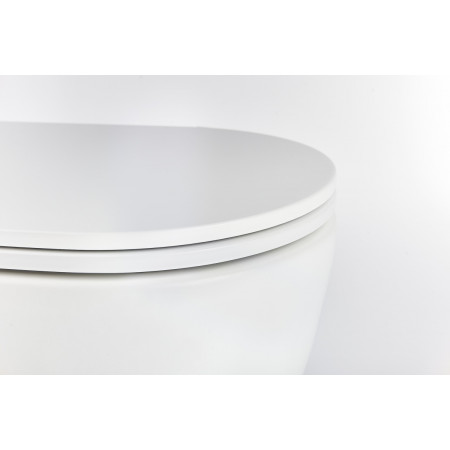 Комплект унитаза с крышкой GALASSIA KIT DREAM 7317MT Slim