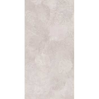 Керамогранит 16885 State листья серый ректификат 44,8x89,8