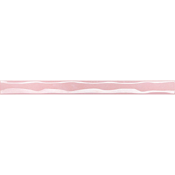 Плитка 106 Волна розовый перламутр 25*2