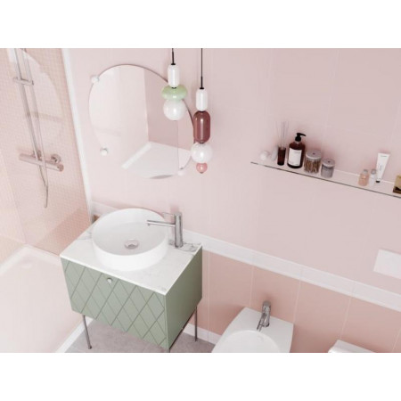 Плитка A-TY1U051\N	Trendy белый 10х25