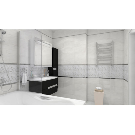 Плитка Frame Creta Декор белый 08-03-00-1371 20х40