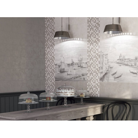 Плитка MM12114 Город на воде мозаичный 25х75