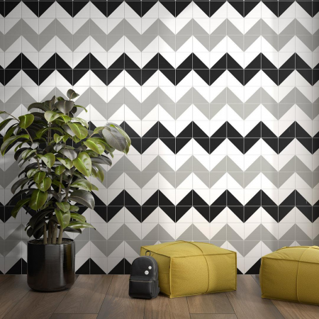 Плитка AZ/B010/5009 Декор Теорема 6 матовый 20x20